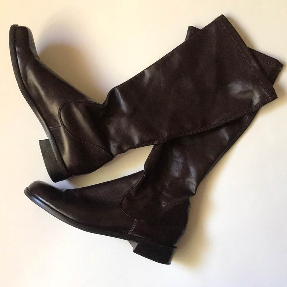 Franco Sarto Leather Booties